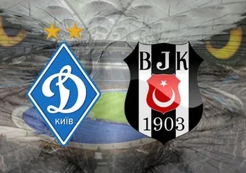Beşiktaş'ın Dinamo Kiev maçı ilk 11'i belli oldu