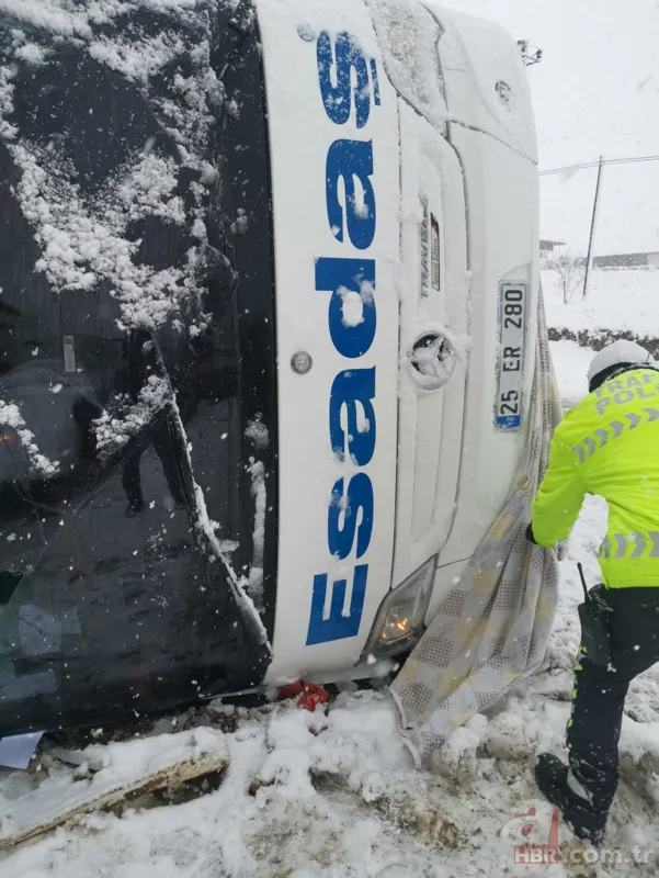 Tokat’ta yolcu otobüsü devrildi! Ölü ve yaralılar var 10