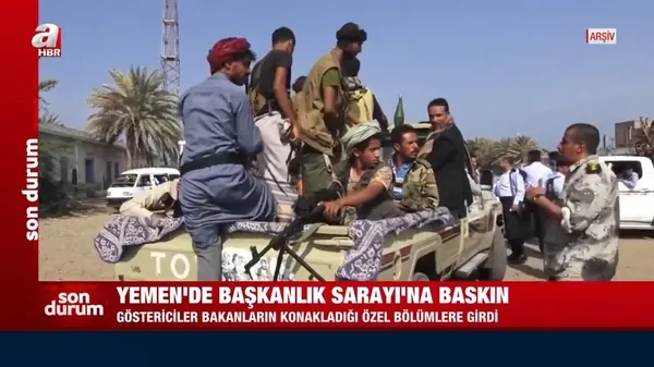 Yemen'de Başkanlık Sarayına baskın! Olay yerinden ilk görüntüler - 2