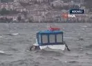 Kocaeli’de 7 balıkçı teknesi battı!