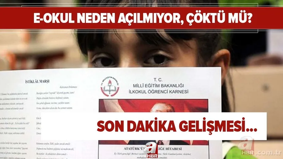e-okul çöktü mü, neden girilmiyor? e-okul neden açılmıyor 2021? İşte sebebi... 1