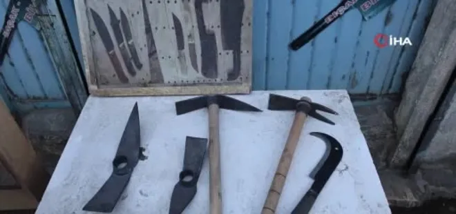 Balta ustasının ocak başında kış mesaisi