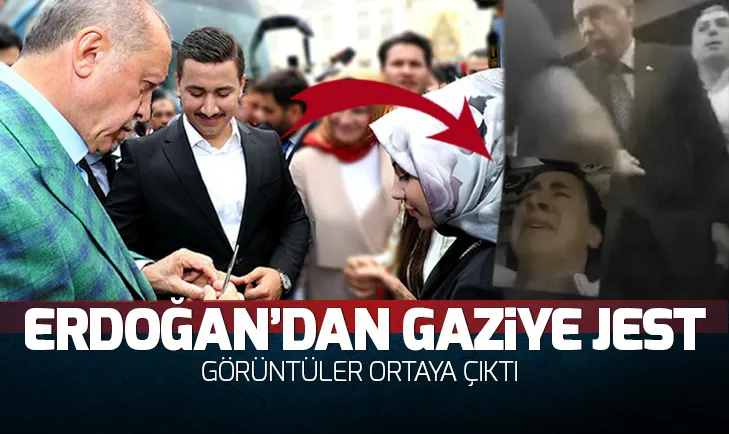 Başkan Erdoğan’dan 15 Temmuz gazisi Ahmet Onaya jest