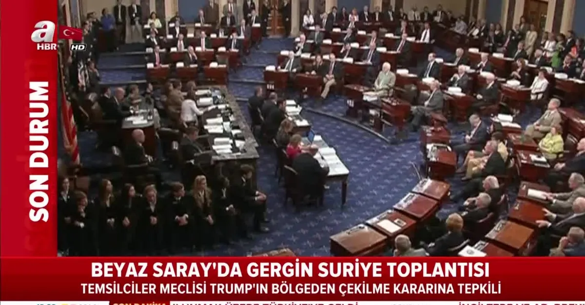 Beyaz Saray'da gergin Suriye toplantısı