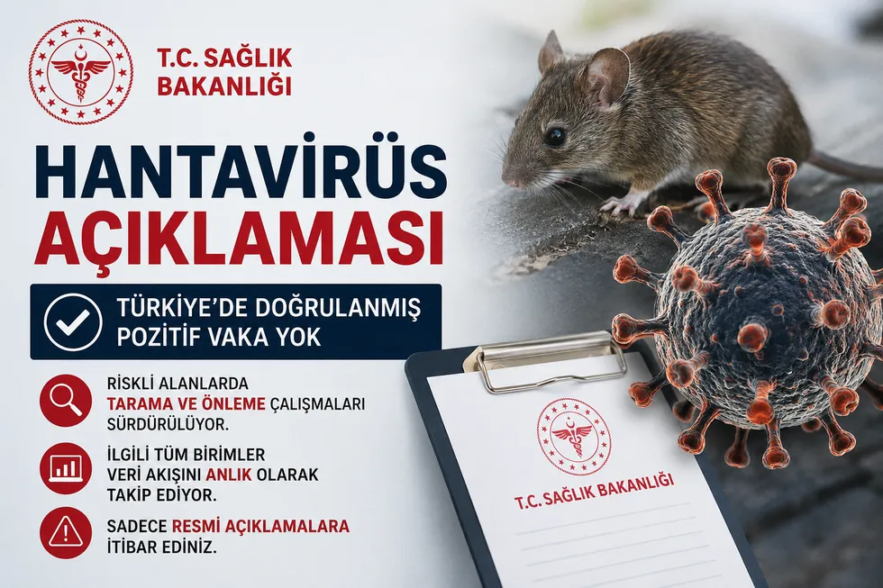 Sağlık Bakanlığı'ndan Hantavirüs açıklaması: "Ülkemizde pozitif vaka yok" - 1