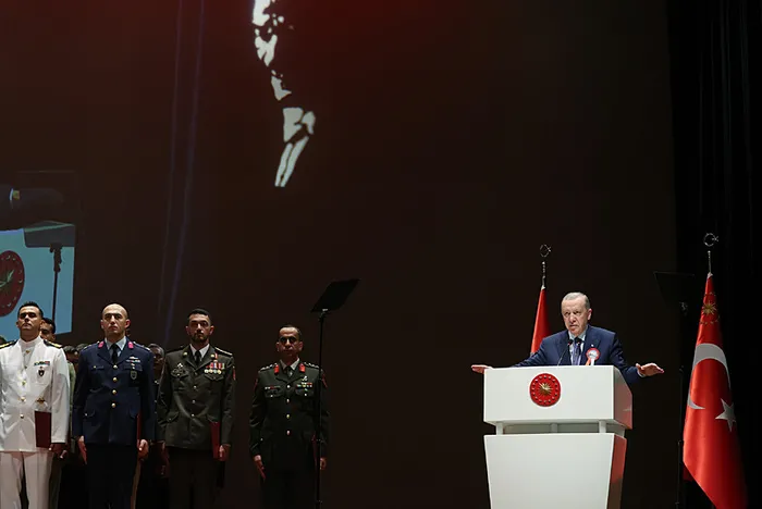 Başkan Erdoğan Milli Savunma Üniversitesi Kurmay Subay Mezuniyet Töreni’nde konuştu