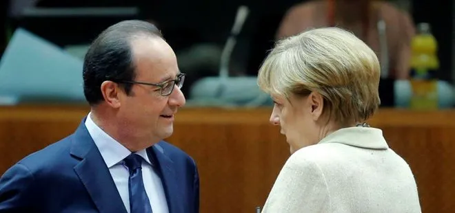 Merkel ve Hollande’dan ortak Esad açıklaması
