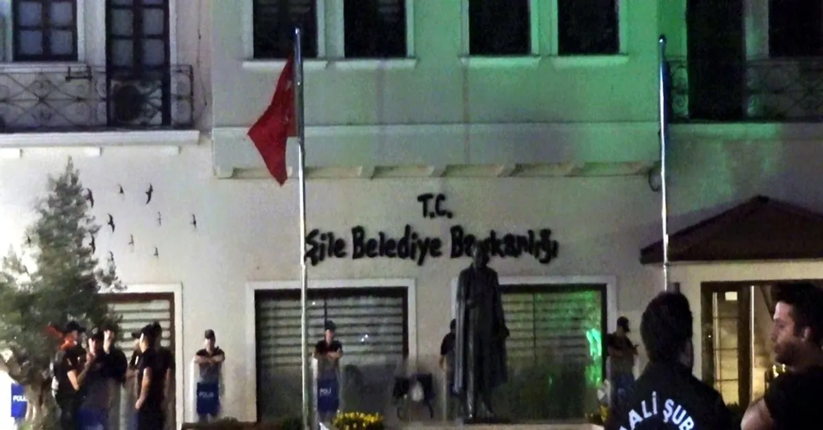 Şile Belediye Başkanı gözaltında