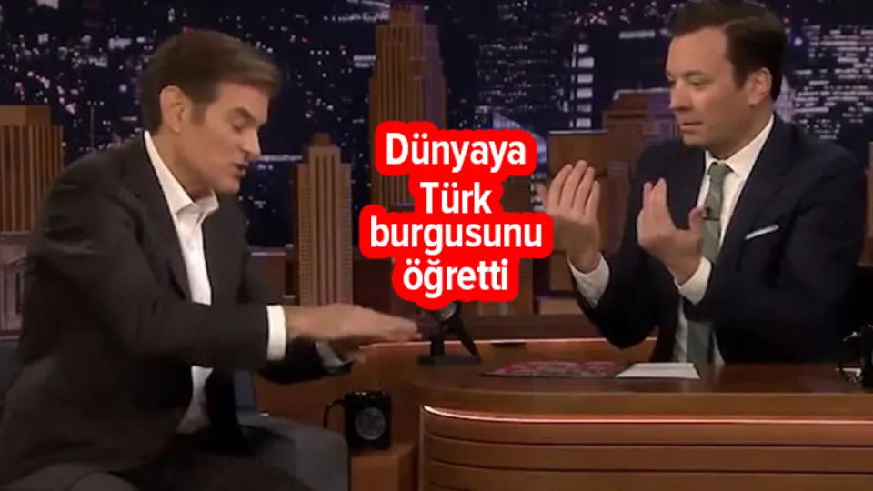 Dr Mehmet Öz ABD'nin en çok izlenen programında koronavirüse karşı Türk burgusunu öğretti