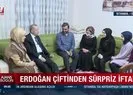 Erdoğan çiftinden sürpriz iftar
