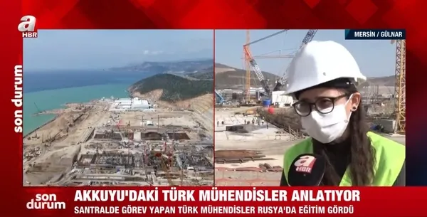 Binlerce kişi arasından seçilip Rusya'ya eğitim gören Türk mühendisler Akkuyu Nükleer Enerji Santrali'ni A Haber'e anlattı - 2