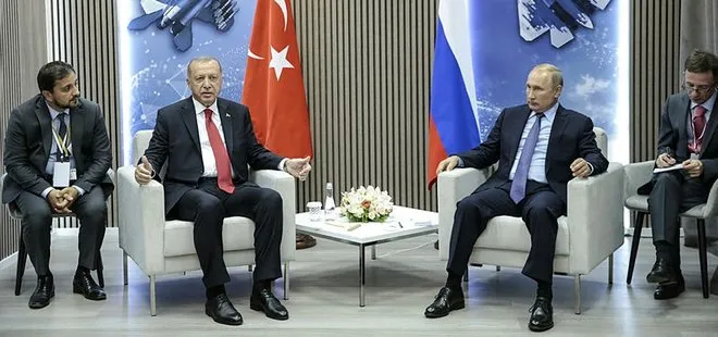 Son dakika: Başkan Erdoğan ile Putin arasındaki görüşme sona erdi
