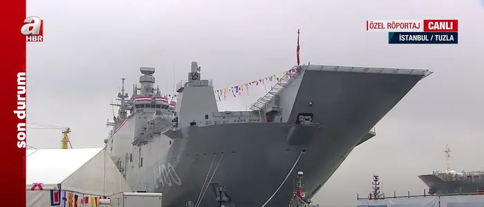 TCG Anadolu hazır: Bayraktar TB3 SİHA ve Kızılelma ile ATAK...