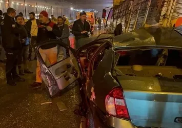 Bursa'da zincirleme kaza: 1 ölü 4 yaralı