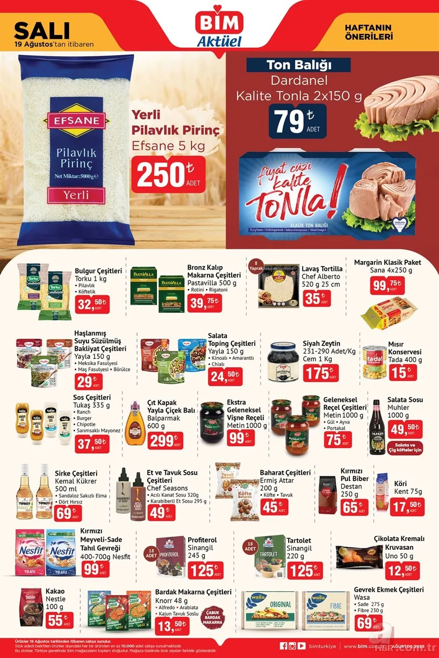 BİM 19 Ağustos aktüel kataloğu satışta! Bu hafta hangi ürünler indirimde? Toz deterjan, kağıt havlu, bebek bezi, ıslak mendil… 3