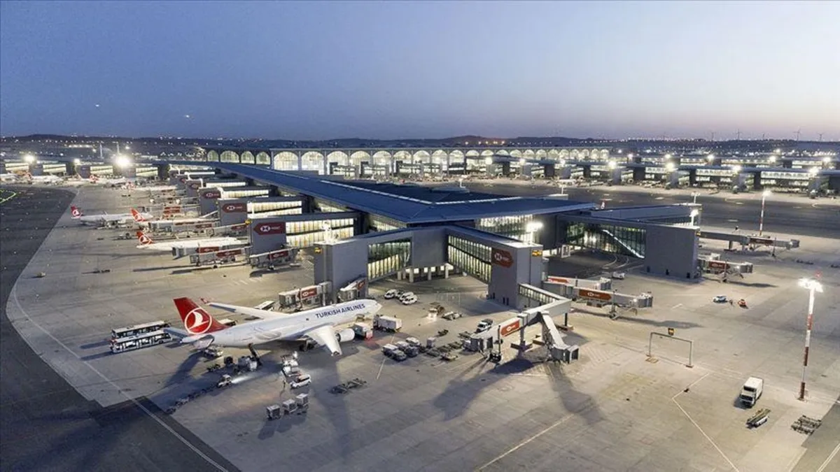 Avrupa'nın en yoğunu: İstanbul Havalimanı
