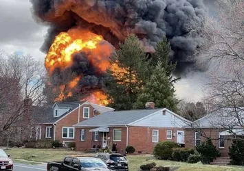 SON DAKİKA! ABD'nin Maryland eyaletinde yakıt tankeri patladı:1 ölü