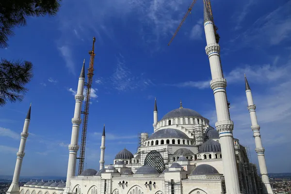 Başkan Erdoğan Çamlıca Camii'nde incelemelerde bulundu - 1