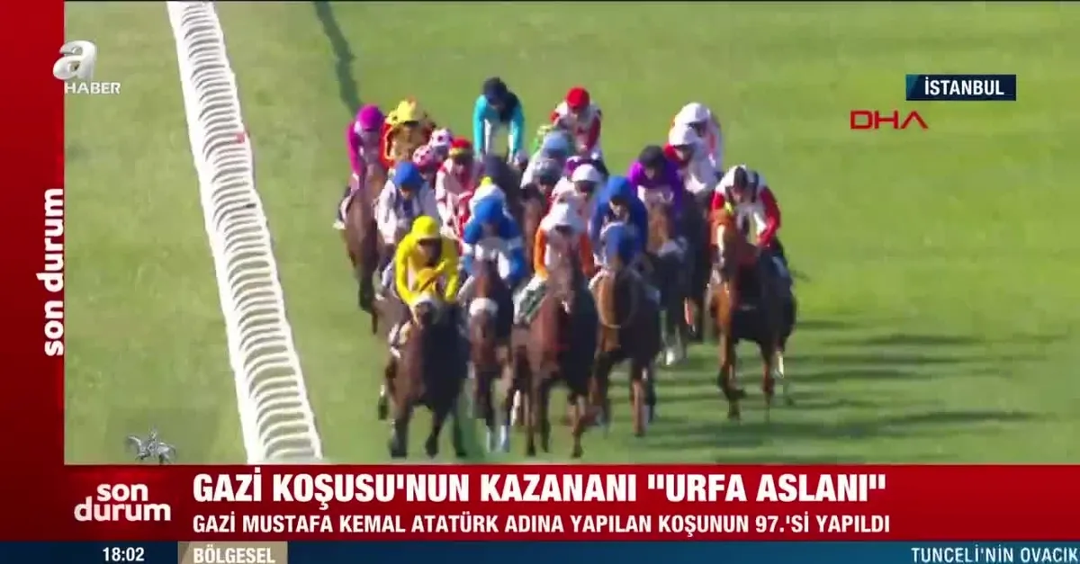 97. Gazi Koşusu'nu Urfa Aslanı kazandı