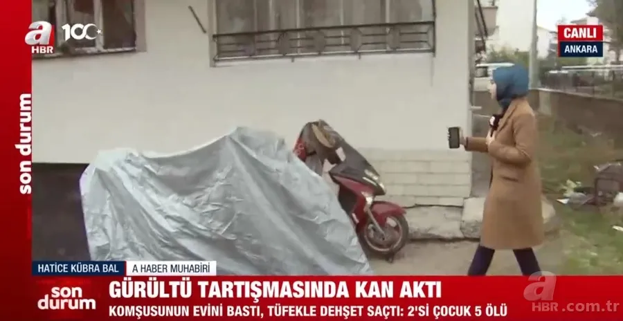 Ankara'da komşu dehşeti! Ses çıkartıyorlar diye katliam yaptı | A Haber olay yerinde | Korkunç detaylar... 15