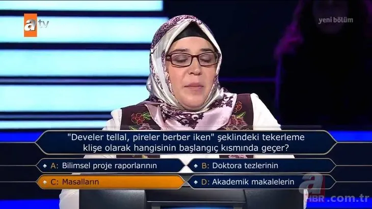 Milyoner'e damga vuran yarışmacı: Bu soruda elenmek marifet ister! ''Onur öğrencisi olarak mezun oldum'' dedi ama...