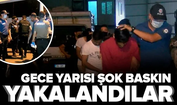 Polis ve zabıtalar harekete geçti! Gece yarısı yakalandılar