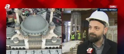 Son dakika: Taksim Camii ne zaman ibadete açılacak? Çalışmalar şu an ne aşamada? A Haber Taksim Camii’nde
