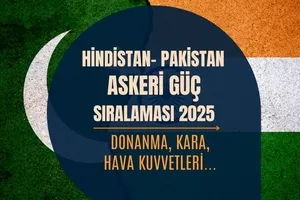 Hindistan ve Pakistan askeri güç sıralaması 2025