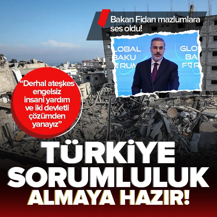 Türkiye sorumluluk almaya hazır