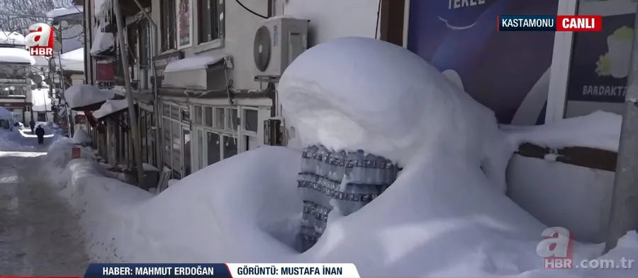 Görüntüler Sibirya’dan değil Türkiye’den! A Haber canlı yayınında şoke eden anlar 20