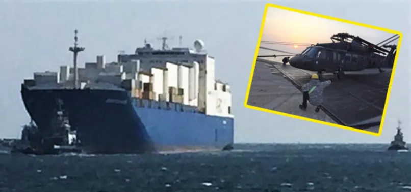 Son dakika: Türkiye'nin yanı başında çıkarma! ABD gemisi yanaştı, helikopterler indi!