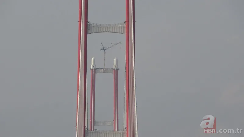 1915 Çanakkale Köprüsü 'Dünyanın En Yüksek Kuleli Asma Köprüsü' oldu 6