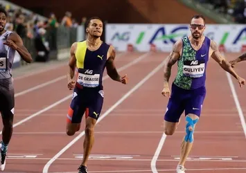 Ramil Guliyev Brüksel'de 2'nci oldu