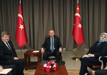 Başkan Erdoğan, Guy Ryder ile görüştü