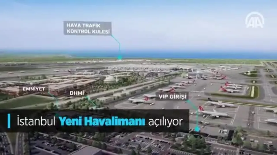 Iste Istanbul Yeni Havalimani Nin Ozellikleri Ahaber Video Izle