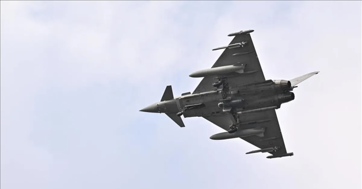'Eurofighter'lar Ankara'ya iniş yaptı