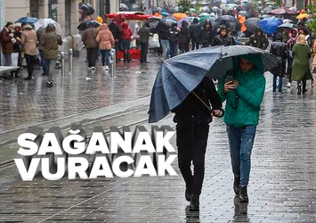 İstanbul ve Ankara da sağanak yağış listesinde! Meteoroloji'den 5 günlük hava durumu raporu