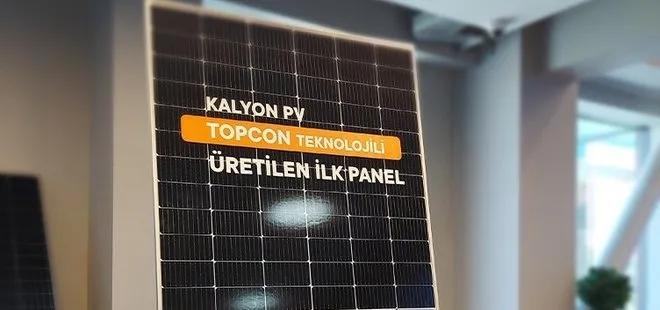 Kalyon PV’den TOPCON güneş paneli! Yenilikçi teknolojilerdeki atılım devam ediyor