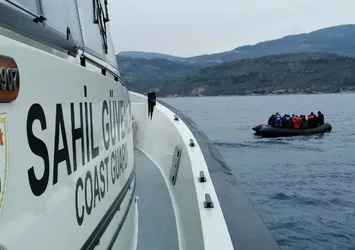 Muğla açıklarında 5 göçmen kurtarıldı!