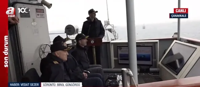 Saros Körfezi’nde Nusret 2023 davet tatbikatı! Tatbikat TCG Bayraktar’dan sevk ve idare ediliyor