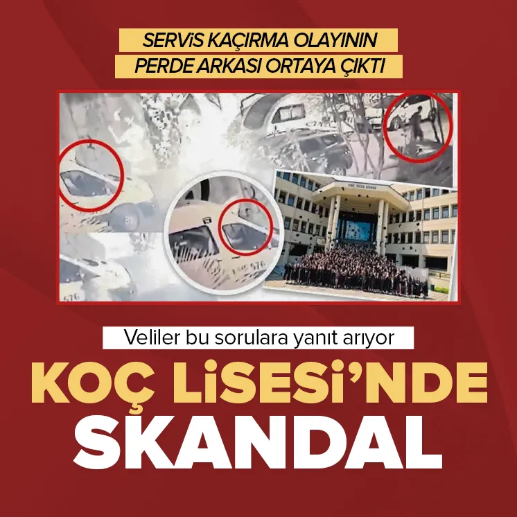 Koç Lisesi’nde yeni skandal!