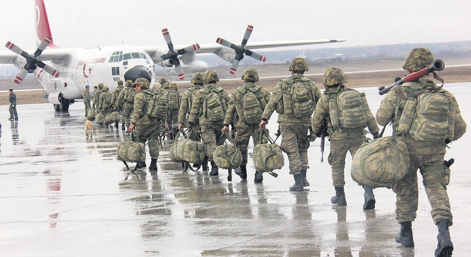 Afrin yolunda büyük temizlik