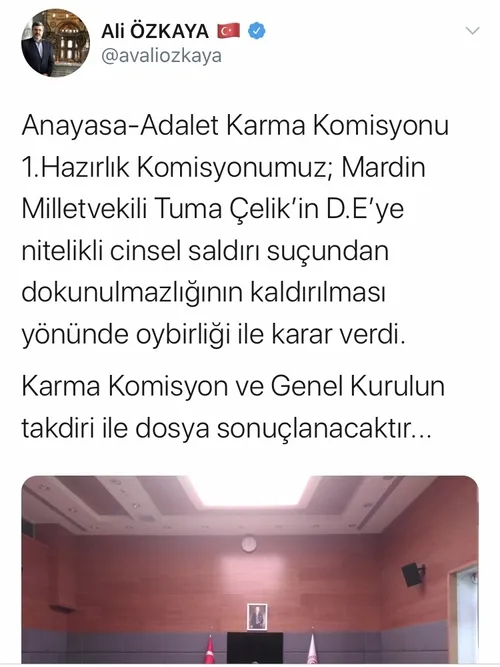 Son dakika: HDP’nin tecavüzcü vekili Tuma Çelik’in dokunulmazlığı kaldırılıyor