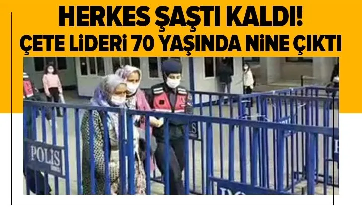 Denizli’de şantiyelerden malzeme çalan çetenin lideri 70 yaşında kadın çıktı