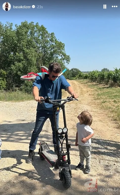 Kurt Efe'yi gören "aynı babası" dedi! Başak Dizer'den dikkat çeken kare... 5