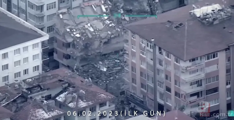 Bayraktar Akıncı ve Bayraktar TB2 deprem bölgesi için aralıksız seferber! Yıkımın boyutu havadan görüntülendi 2