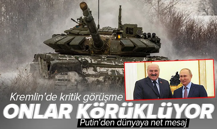 Putin Lukaşenko ile görüştü