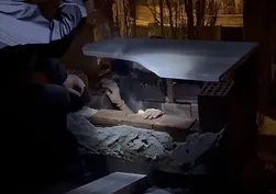 15 yıl cezası olan hükümlü bacada gizlenirken yakalandı