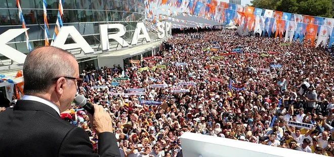 Başkan Erdoğan: Bizi bölmek isteyenlere en güzel cevabı sandıkta veriyoruz