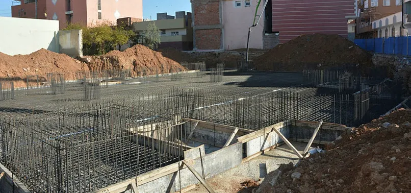 Suriye sınırı hattında cami temeli atıldı